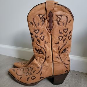 Vintage Authentic Leather Boots